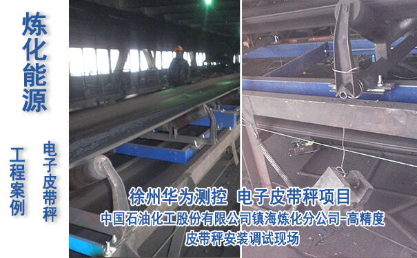 中國石油化工股份有限公司鎮海煉化分公司（sī）_專業電子皮帶秤生（shēng）產廠家